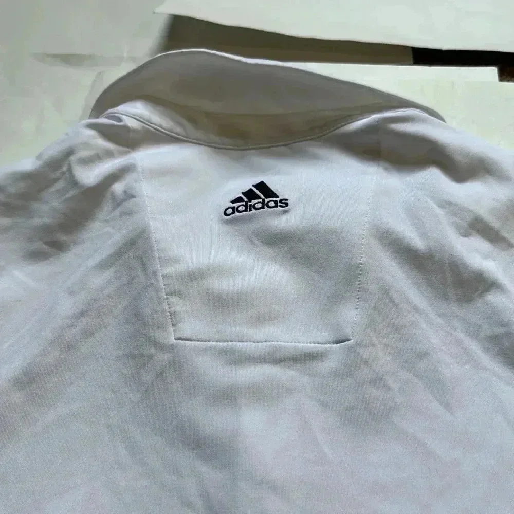 Adidas Climalite white polo size XL golf